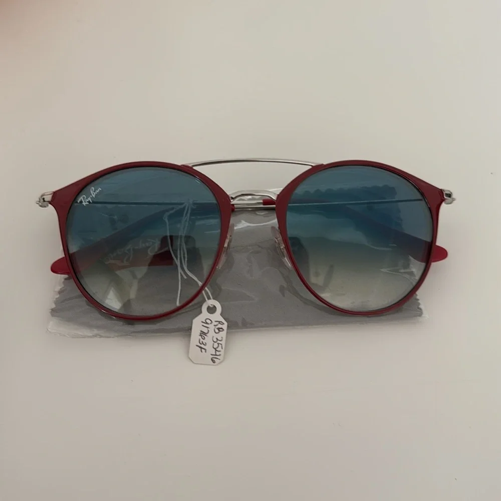 brand new ray bans , red - Picture 4 of 8